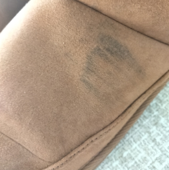 Old Navy Faux-Suede Faux-Fur lined Ankle Booties - Picture 5 of 8